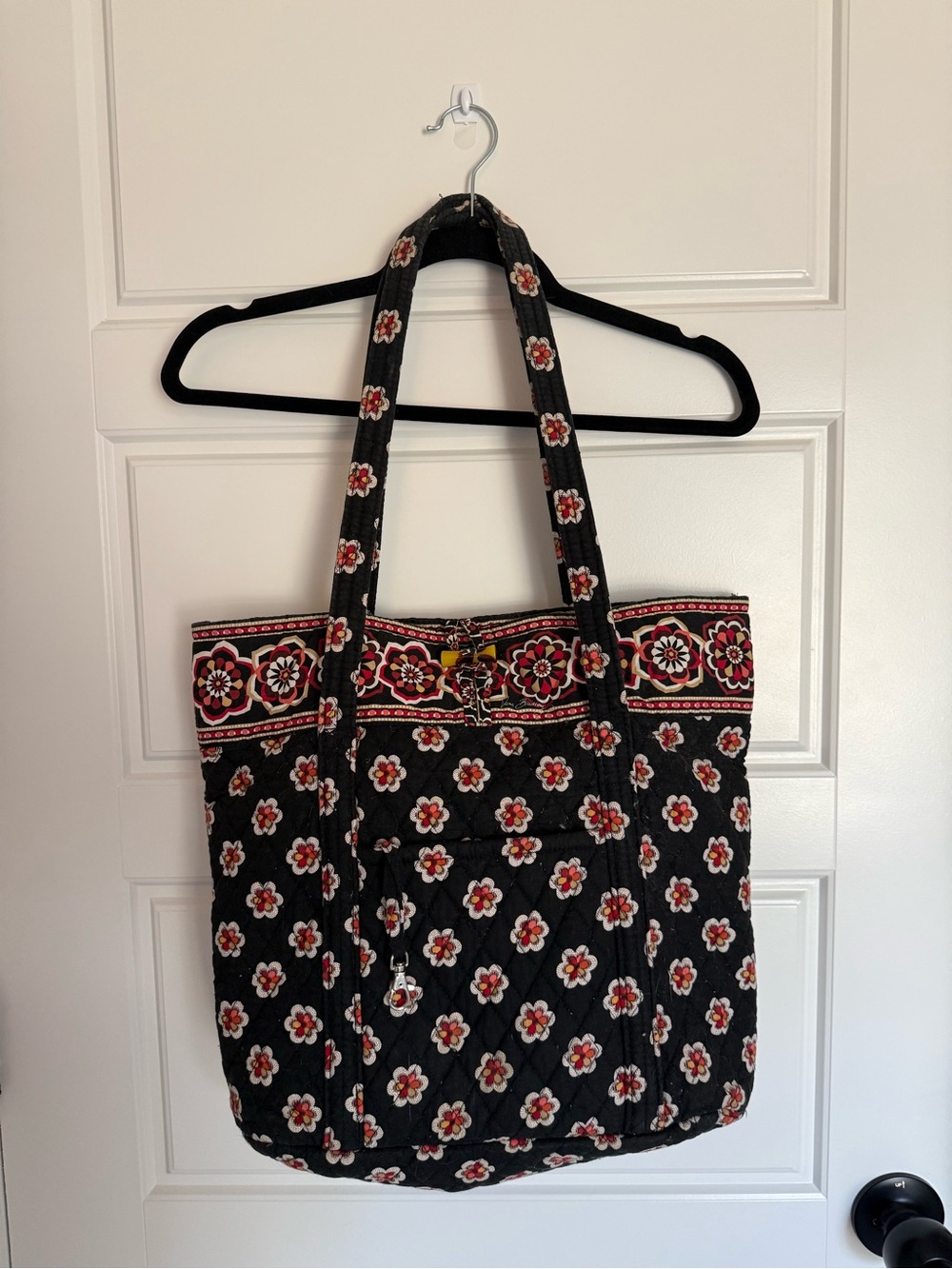 Vera Bradley Pirouette (Retired) Quilted Tote Bag